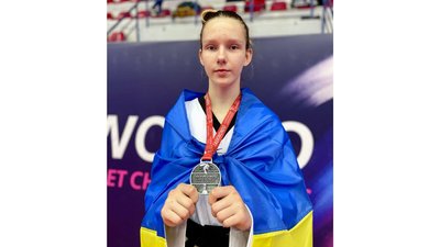 Спортсменка з Чернігова виборола "срібло" на чемпіонаті Європи тхеквондо Спортсменка з Чернігова виборола "срібло" на чемпіонаті Європи тхеквондо