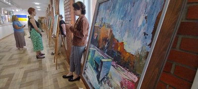 "Рідні барви 4.5.0" — виставка робіт художника з Краматорська відкрилася у Львові "Рідні барви 4.5.0" — виставка робіт художника з Краматорська відкрилася у Львові