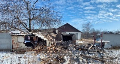 Наслідки обстрілів Донеччини 9 лютого. Фото: сайт поліції Донеччини Наслідки обстрілів Донеччини 9 лютого. Фото: сайт поліції Донеччини