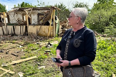 Обстріл Полтавського району у ніч на 26 травня: перші фото з місця події Обстріл Полтавського району у ніч на 26 травня: перші фото з місця події
