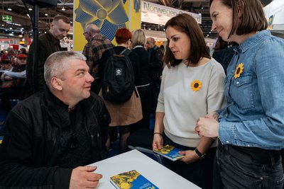 Максим Буткевич на Лейпцизькому книжковому ярмарку: результати та висновки Максим Буткевич на Лейпцизькому книжковому ярмарку: результати та висновки