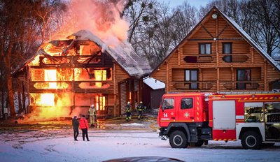 Пожежа у селі Грушівка, 1 січня Пожежа у селі Грушівка, 1 січня
