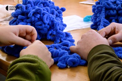 Пледи і шкарпетки від військових: як захисники України в Одесі адаптуються після поранень Пледи і шкарпетки від військових: як захисники України в Одесі адаптуються після поранень
