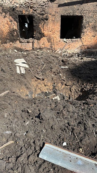 Наслідки обстрілів Костянтинівки 2 квітня. Фото: Telegram / Павло Кириленко Наслідки обстрілів Костянтинівки 2 квітня. Фото: Telegram / Павло Кириленко