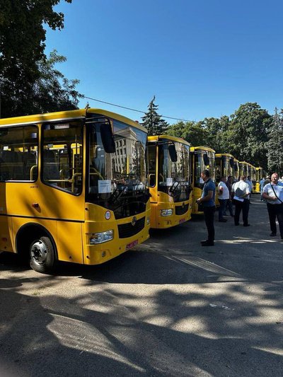 Шкільні автобуси для громад Одеської області Шкільні автобуси для громад Одеської області