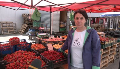 Продають полуниці на тернопільському ринку, ціни на полуницю, ринок, ціни, Тернопіль Продають полуниці на тернопільському ринку, ціни на полуницю, ринок, ціни, Тернопіль