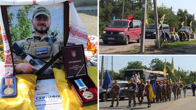 У двох громадах Кіровоградщини попрощались із загиблими на війні бійцями У двох громадах Кіровоградщини попрощались із загиблими на війні бійцями