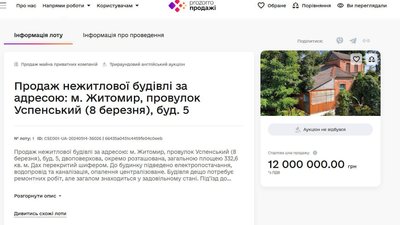 122-річна будівля у Житомирі не має статусу об’єкта культурної спадщини — що відомо 122-річна будівля у Житомирі не має статусу об’єкта культурної спадщини — що відомо