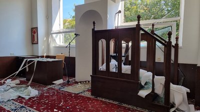 У Києві розбирають завали кримської мечеті