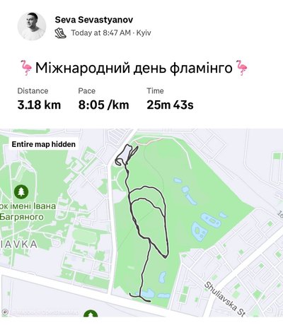 У Києві до Дня фламінго створили спортивний артмаршрут У Києві до Дня фламінго створили спортивний артмаршрут