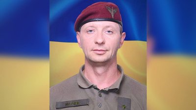 Загиблий військовий Олесь Матвієв Загиблий військовий Олесь Матвієв