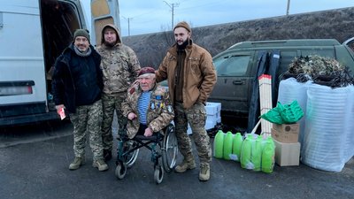Григорій Янченко дядя Гриша волонтер Донецька область 3 лютого 2025 рік Григорій Янченко дядя Гриша волонтер Донецька область 3 лютого 2025 рік