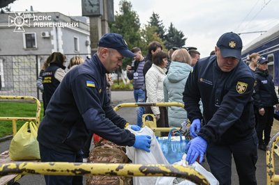 14 переселенців приїхали евакуаційним потягом з Донеччини на Рівненщину