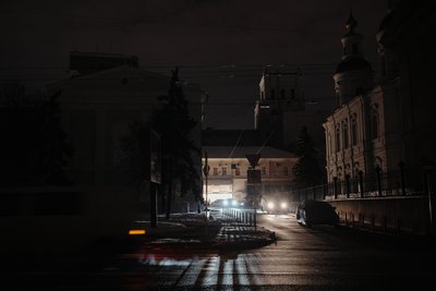Вулиця в центрі Харкова Вулиця в центрі Харкова