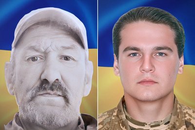 Полеглі військові Євген Оніщенко та Анатолій Латковський Полеглі військові Євген Оніщенко та Анатолій Латковський