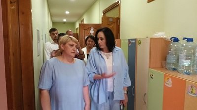 Робочий візит на Тернопільщину, міністерка соціальної політики, Оксана Жолнович Робочий візит на Тернопільщину, міністерка соціальної політики, Оксана Жолнович