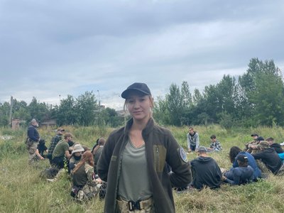 Вишкіл для молоді, вишкіл пам'яті Дмитра Хоми, позивний Фантом", тренування, Тернопільщина, липень 2025 Вишкіл для молоді, вишкіл пам'яті Дмитра Хоми, позивний Фантом", тренування, Тернопільщина, липень 2025