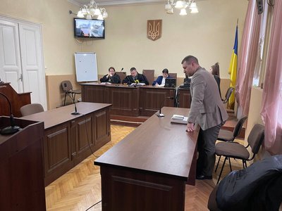 Суд у справі обвинуваченого у держзраді Руслана Коцаби Суд у справі обвинуваченого у держзраді Руслана Коцаби