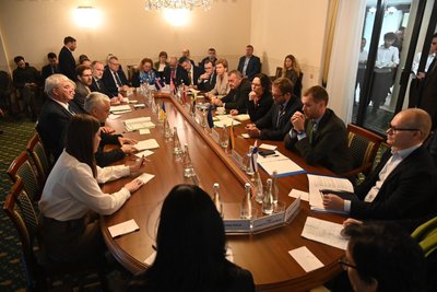 До Одеси приїхали керівники МЗС восьми країн Європи До Одеси приїхали керівники МЗС восьми країн Європи
