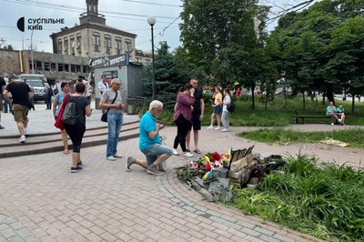 Аварійно-рятувальні роботи у Солом'янському районі Києва призупинили Аварійно-рятувальні роботи у Солом'янському районі Києва призупинили