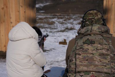 На Сумщині проводять підготовку цивільних до національного спротиву На Сумщині проводять підготовку цивільних до національного спротиву