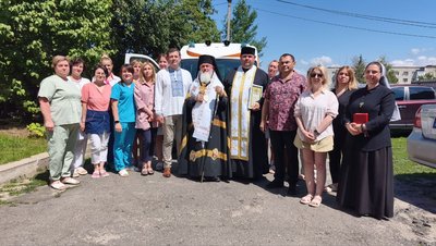 Волонетри з Італії передали службі крові на Волині авто швидкої меддопомоги Волонетри з Італії передали службі крові на Волині авто швидкої меддопомоги