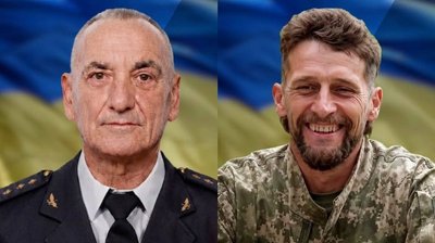 Військові з Чернівецької області Ілларіон Дячук та Михайло Чорней Військові з Чернівецької області Ілларіон Дячук та Михайло Чорней