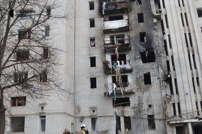 В Охтирці планують капремонт пошкодженого дронами будинку В Охтирці планують капремонт пошкодженого дронами будинку