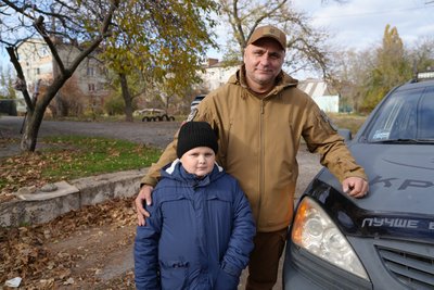 "Із семи років проводжав бійців на фронт". Історія дружби хлопчика Талісмана та військового Мартина