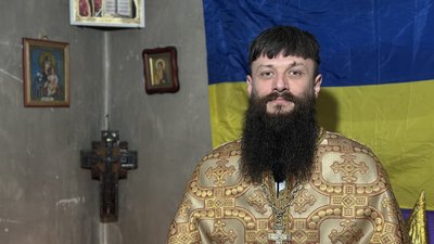 Військовий капелан отець Іван Донецька область Військовий капелан отець Іван Донецька область