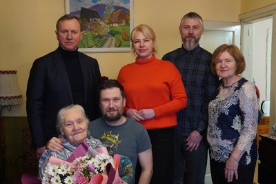 Ужгородка Ніна Попович відзначила 100-річний ювілей