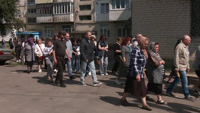 Зі звільненим з полону військовим Сергієм Добровольським попрощались на Рівненщині Зі звільненим з полону військовим Сергієм Добровольським попрощались на Рівненщині