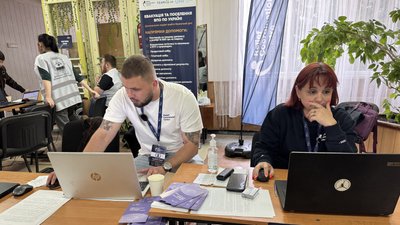 Транзитний центр в Лозовій Донецька область 27 серпня 2025 рік Транзитний центр в Лозовій Донецька область 27 серпня 2025 рік