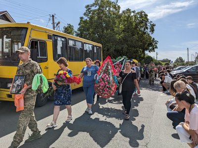 Убила ракета в Полтаві: в Умані поховали загиблого військового Убила ракета в Полтаві: в Умані поховали загиблого військового
