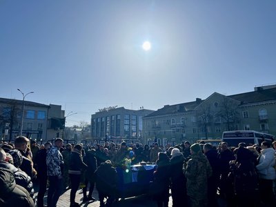 Підписав контракт у 2008 році: з військовим Сергієм Барановським попрощалися у Рівному Підписав контракт у 2008 році: з військовим Сергієм Барановським попрощалися у Рівному