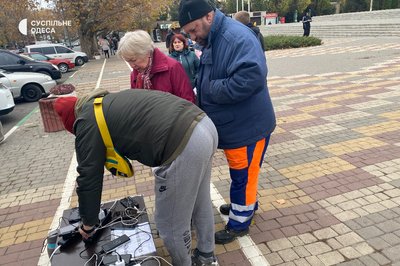 В Чорноморську на Одещині встановили генератори на вулицях