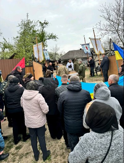Вадим Саєнко, боєць, прощання із бійцем, 27 квітня 2026, Тернопіль Вадим Саєнко, боєць, прощання із бійцем, 27 квітня 2026, Тернопіль