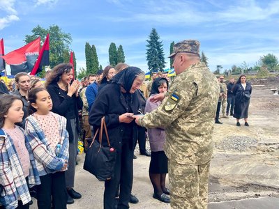 Похорон, Віктор Пасічник, ЗСУ, 16 вересня, Тернопіль