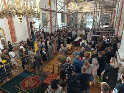 Прощання з Андрієм Цехошем у Луцьку Прощання з Андрієм Цехошем у Луцьку