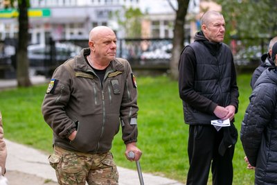 Військовий, відкриття меморіальної дошки
