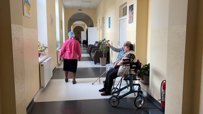 Калуш, геріатричний центр, переселенці, Добропілля, Франківщина