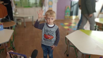 П’ятирічний Тимофій Сердюк відвідує дошкільний навчальний заклад №29 П’ятирічний Тимофій Сердюк відвідує дошкільний навчальний заклад №29