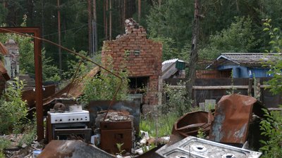 У Городні, що на прикордонні Чернігівщини, встановили перші два модульні будинки для родин, чиє житло зруйноване У Городні, що на прикордонні Чернігівщини, встановили перші два модульні будинки для родин, чиє житло зруйноване