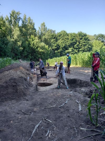 У селі Воргол на Сумщині археологи досліджували давнє поселення У селі Воргол на Сумщині археологи досліджували давнє поселення