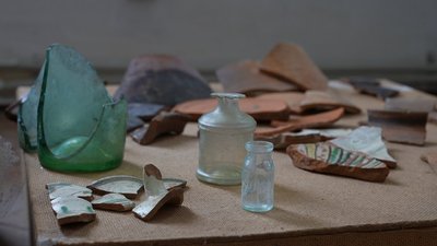 Коломия, керамічний посуд, підземелля, XIX століття Коломия, керамічний посуд, підземелля, XIX століття