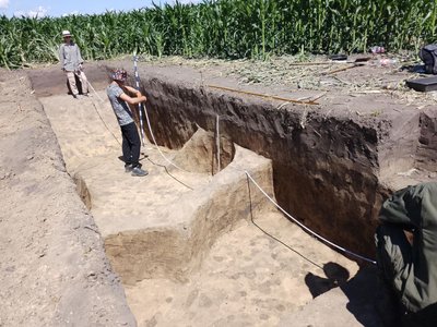 У селі Воргол на Сумщині археологи досліджували давнє поселення У селі Воргол на Сумщині археологи досліджували давнє поселення