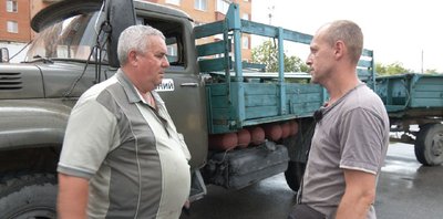 Інструктор Володимир Головатий, Юрій Диня, безкоштовні курси водіння для військових Інструктор Володимир Головатий, Юрій Диня, безкоштовні курси водіння для військових