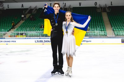 Ірина Підгайна та Артем Коваль на юніорському Гран-прі і Любляні