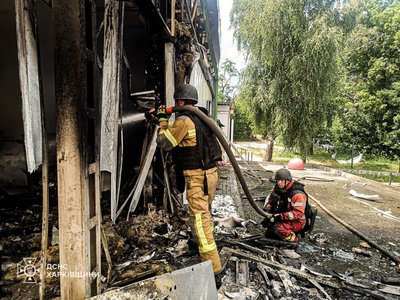РСЗВ вдарила по Ізюму РСЗВ вдарила по Ізюму