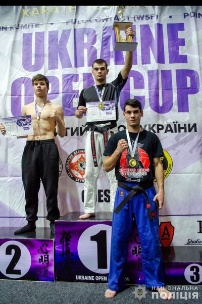 Одеський поліцейський став чемпіоном відкритого Кубка України з карате Одеський поліцейський став чемпіоном відкритого Кубка України з карате